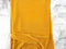 Mustard Yellow Pleated Woven Fabric Remnant 1 yard